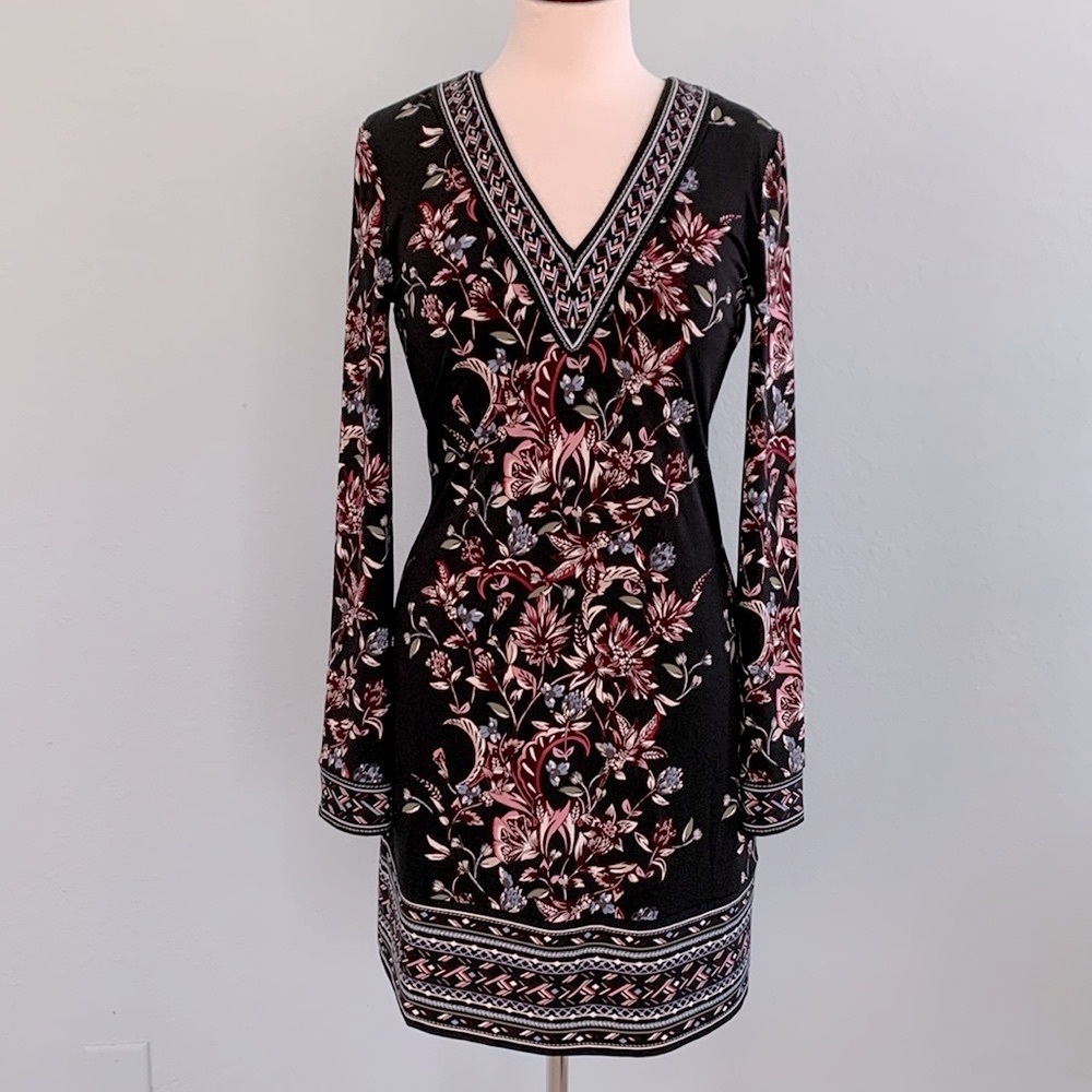 WHBM Garden Floral Chemise Dress